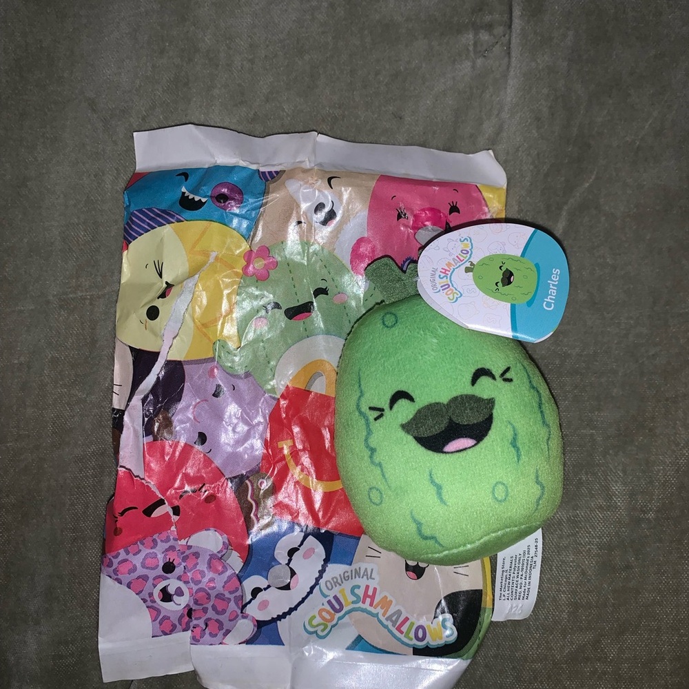 McDonald’s 2025 Squishmallow Pickle Charles